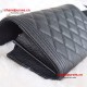 Chanel A80286-9 Boy Quilted Long Flap Wallet 