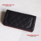 Chanel A31509-1 Quilted Bi-fold Wallet in Grained Calfskin