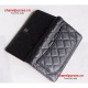Chanel A31509-1 Quilted Bi-fold Wallet in Grained Calfskin