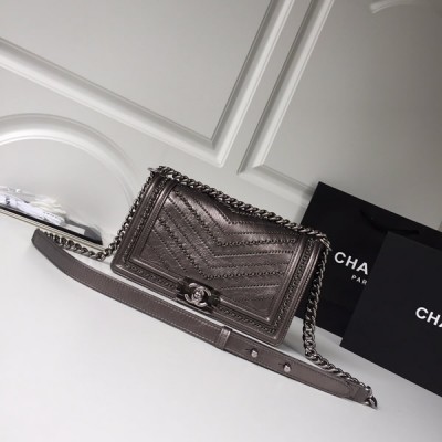 Chanel A67086-64 Medium Classic Boy Bag