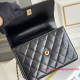 AS3908 Small Flap Bag with Top Handle (Authentic Quality)