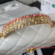 AS3908 Small Flap Bag with Top Handle