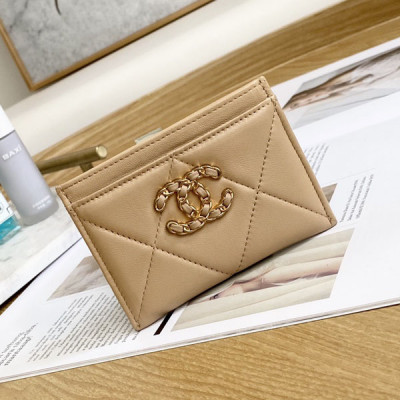 AP1167 Chanel 19 Card Holder (Authentic Quality)