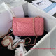 AS1787 Flap Bag with Charm