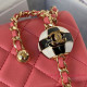AS1787 Flap Bag with Charm