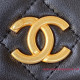 AP3009 Black Lambskin Gold Tone Metal