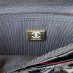 AP3009 Black Patent Calfskin Gold Tone Metal