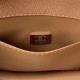 AS3580 Caramel Grained Calfskin Gold Tone Metal