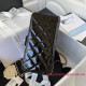 AS3649 Black Patent Calfskin Gold Tone Metal