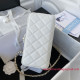 AS3649 White Goat Skin Gold Tone Metal
