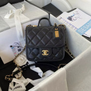 AS3652 Small Flap Bag With Top Handle