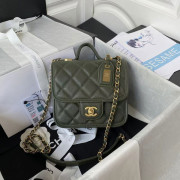 AS3652 Small Flap Bag With Top Handle