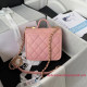 AS3652 Small Flap Bag With Top Handle