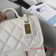 AS3652 Small Flap Bag With Top Handle