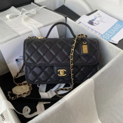 AS3653 Small Flap Bag With Top Handle