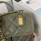 AS3653 Small Flap Bag With Top Handle