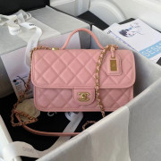 AS3653 Small Flap Bag With Top Handle